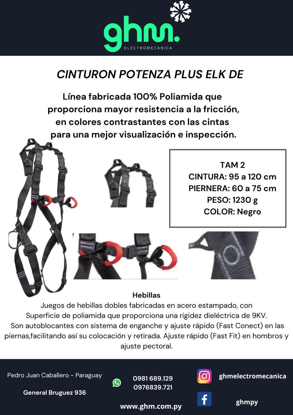 CINTO PARACAIDISTA